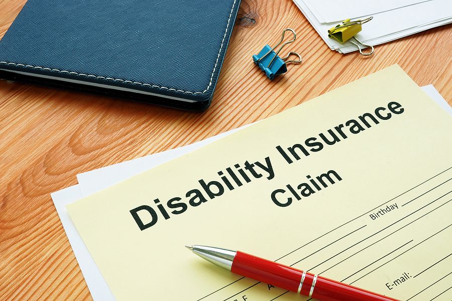 Disability insurance claim form