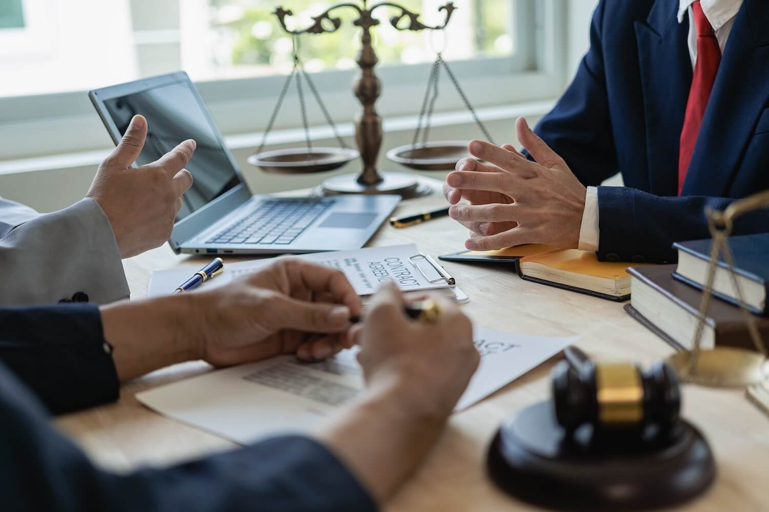 Meeting with a disability lawyer